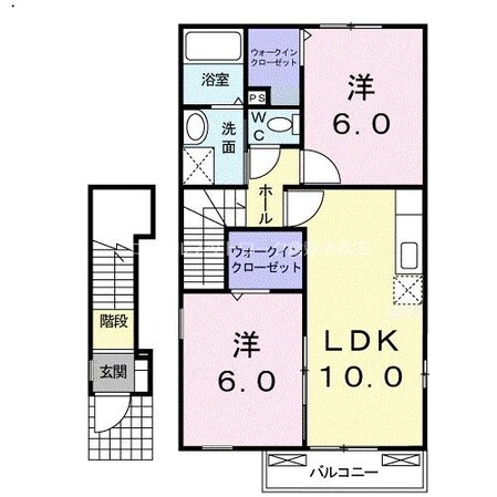 ルミネ長田Ａの物件間取画像